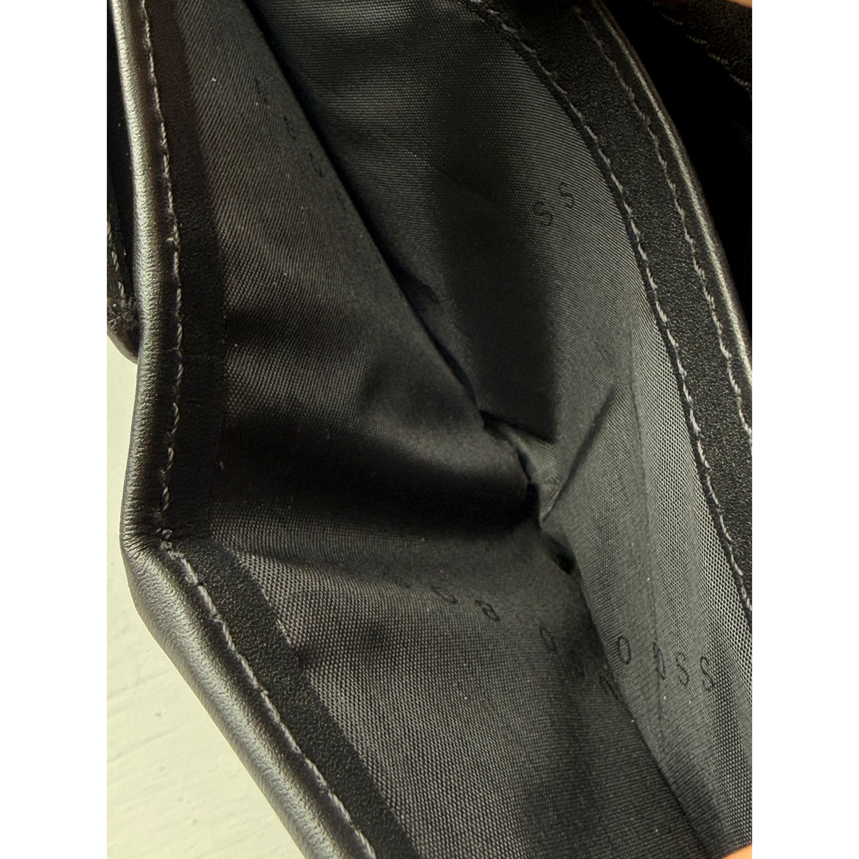 Boss Brand New 100% Pure Leather Black Wallet For Coins, Notes And Cards