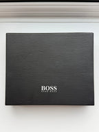 Boss Brand New 100% Pure Leather Black Wallet For Coins, Notes And Cards