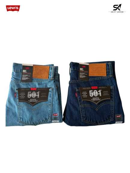 Levis 501 Classic Fit Jeans | Exclusive Bundle of 2
