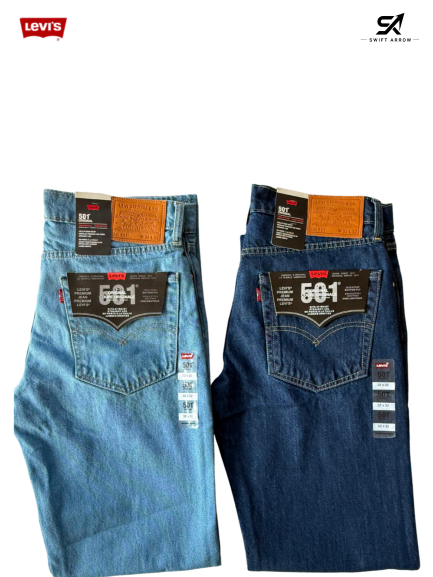 Levis 501 Classic Fit Jeans | Exclusive Bundle of 2
