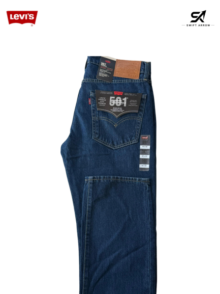 Levi’s 501 Original Fit Jeans – Classic Dark Blue Denim