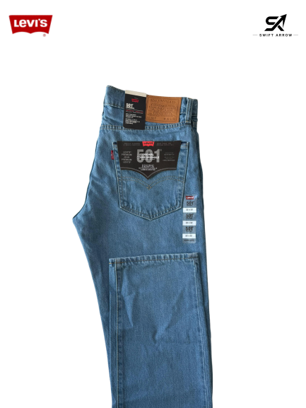 Levi’s 501 Original Fit Jeans – Classic Light Blue Denim